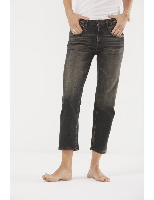 Boy Straight Abbey Black
