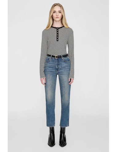 Tee-shirt ALESSIA Manches Longues - Rayé