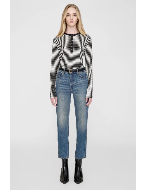 Tee-shirt ALESSIA Manches Longues - Rayé