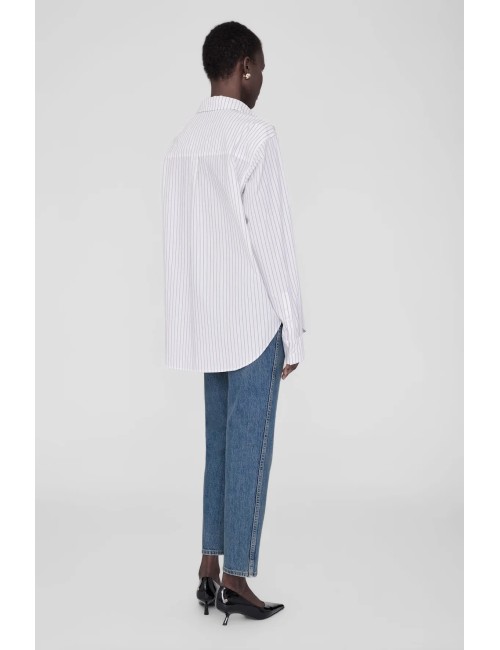 Chemise BRAXTON - Rayé Blanc et Bordeaux