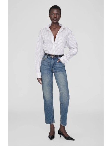 Chemise BRAXTON - Rayé Blanc et Bordeaux