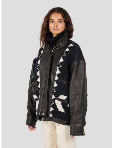 Veste JONAS - Cuir Noir