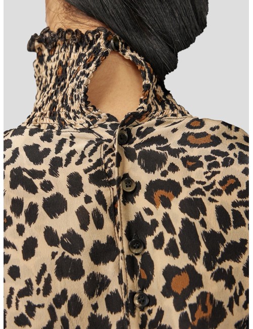 Robe DRIES - Classic Leopard