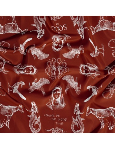The SINNERS SCARF - Bordeaux