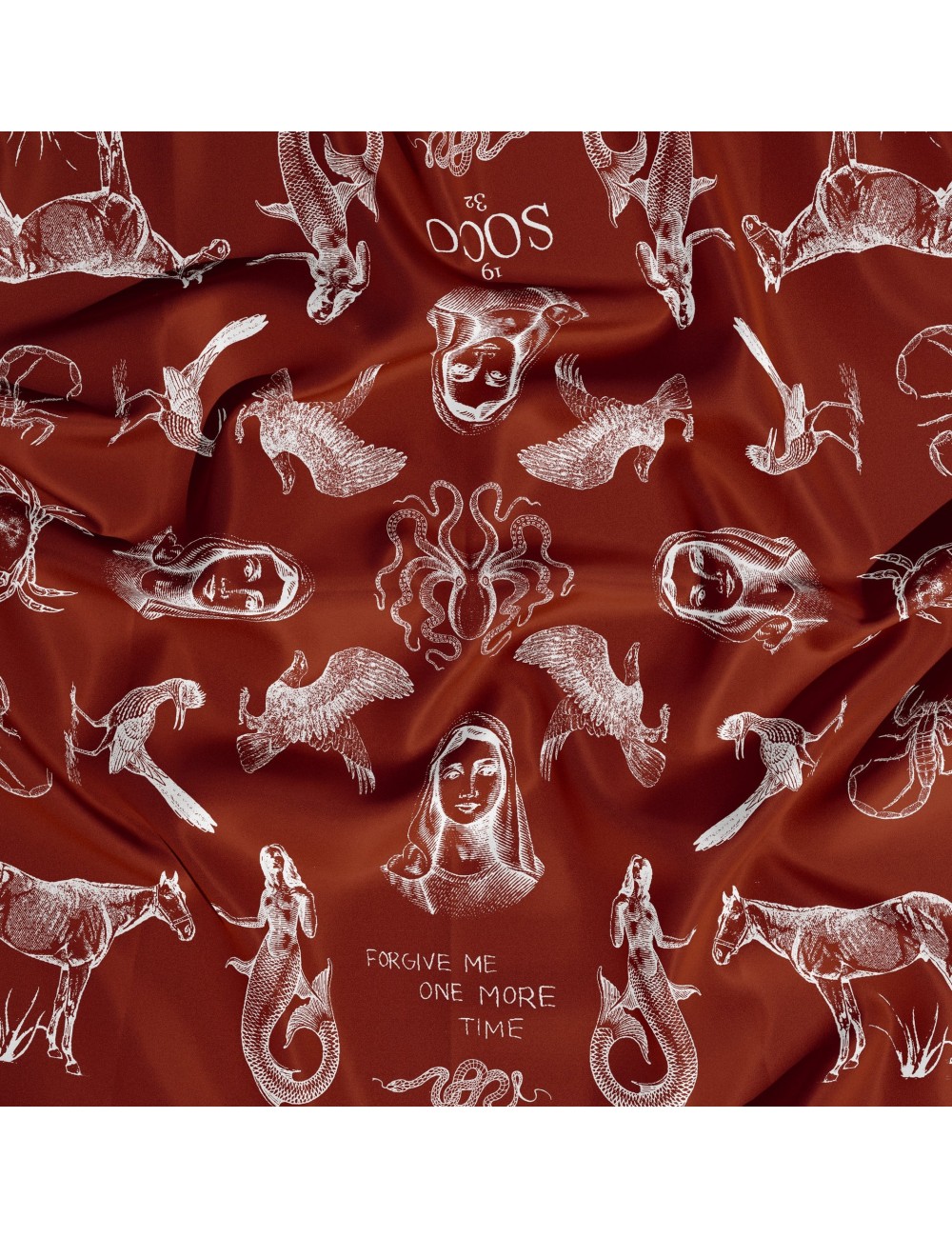 The SINNERS SCARF - Bordeaux