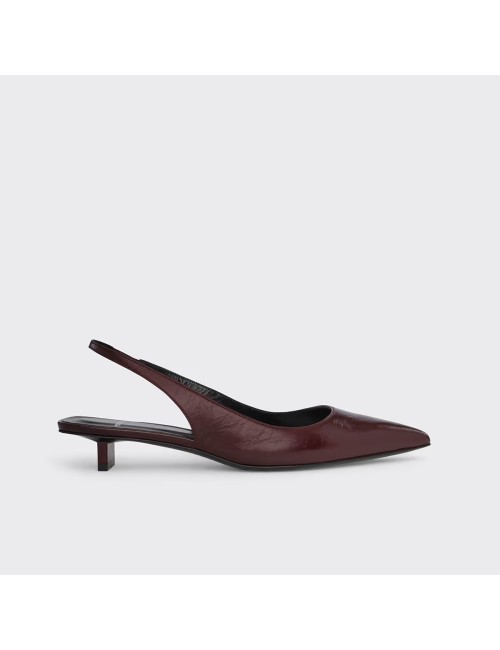 Escarpins Slingback STELLA - Bordeaux