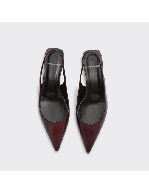 Escarpins Slingback STELLA - Bordeaux