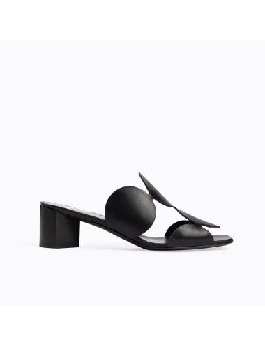 Mules à talon BULLES - Noir