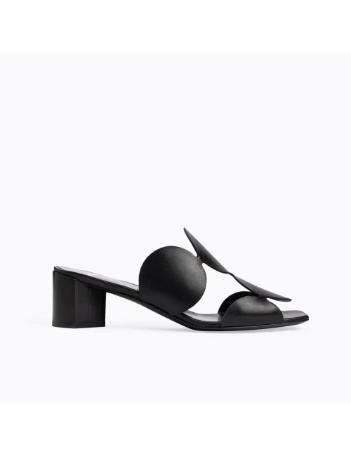 Mules à talon BULLES - Noir