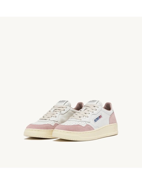 MEDALIST Low - Suede Blanc  / Powder