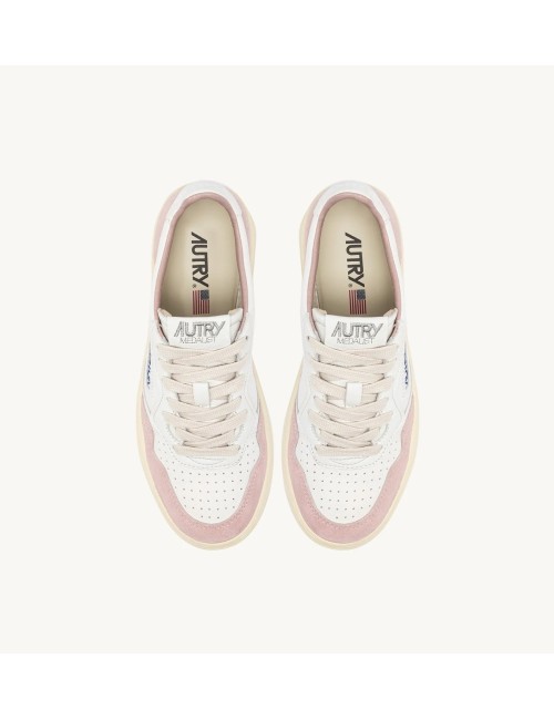 MEDALIST Low - Suede Blanc  / Powder