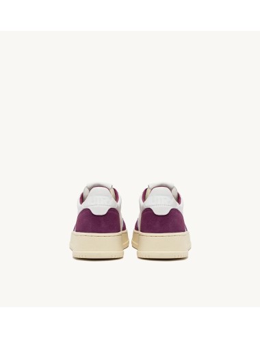 MEDALIST Low - Suede Blanc / Violet