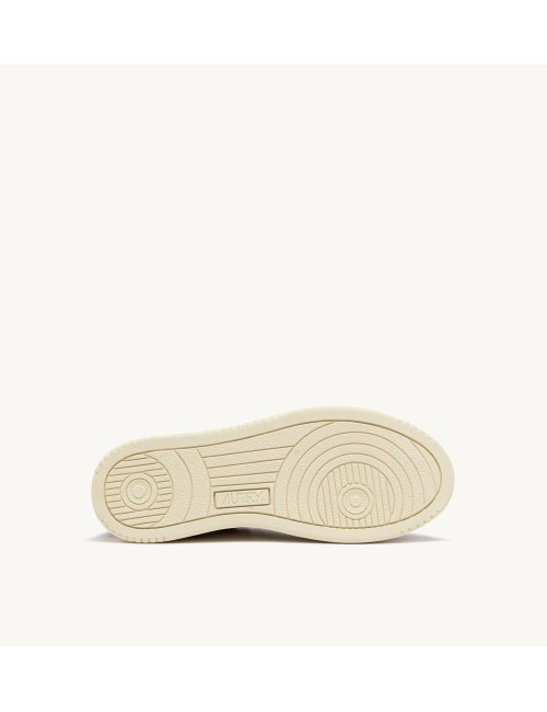 MEDALIST Low - Suede Blanc / Violet