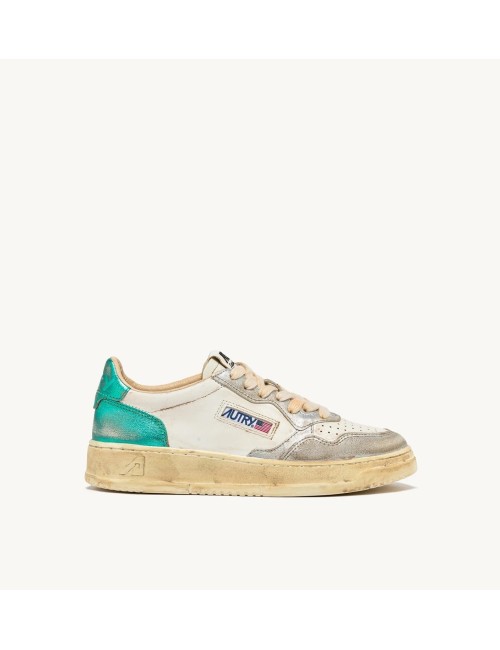 Medalist SUPER VINTAGE Low - Argent / Aqua