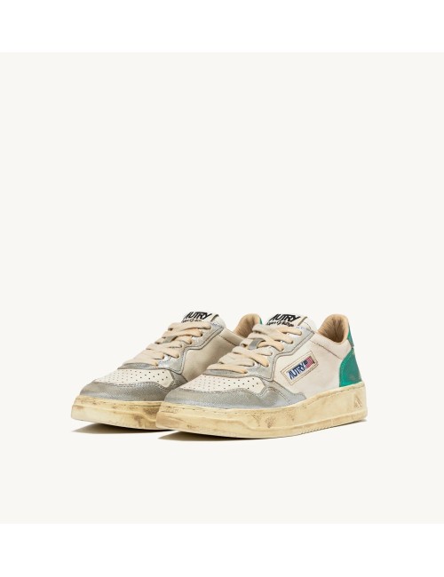 Medalist SUPER VINTAGE Low - Argent / Aqua