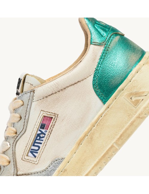 Medalist SUPER VINTAGE Low - Argent / Aqua