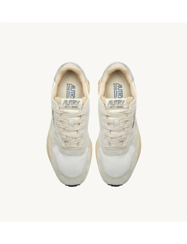 REELWIND Low - Suede Blanc / Argent