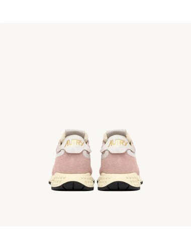 REELWIND Low - Suede Blanc / Rose poudré
