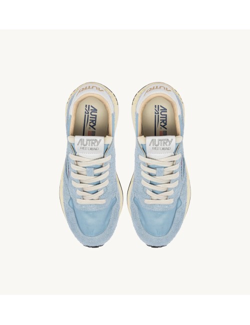 REELWIND Low - Suede Bleu céleste