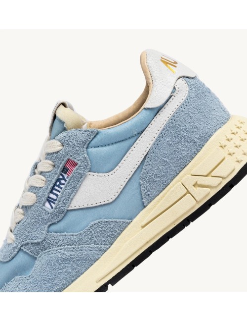 REELWIND Low - Suede Bleu céleste