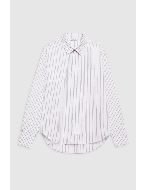 Chemise BRAXTON - Rayé Blanc et Bordeaux