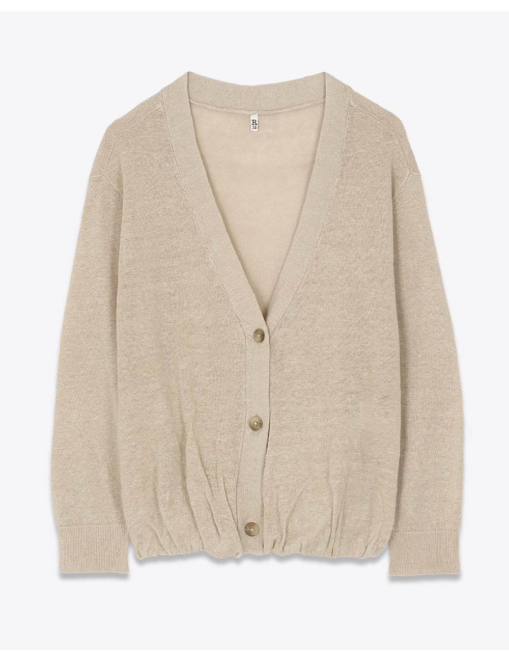 Balloon Cardigan Kaki