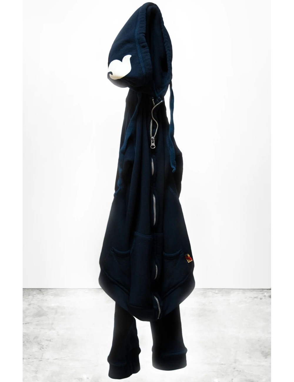 Superfluff Lux Zip Hoodie Deepspace Cream