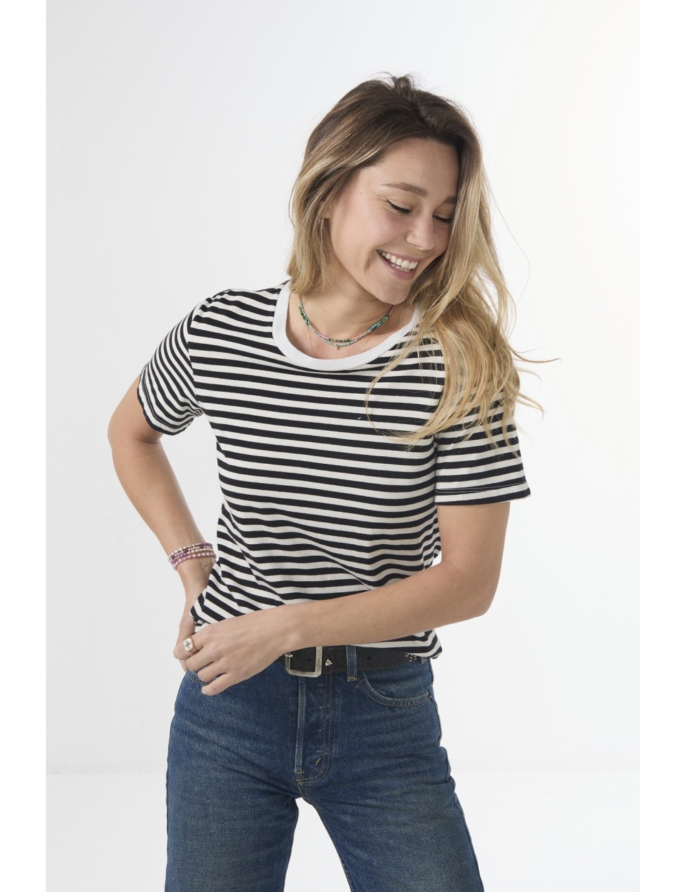 Corinne Tee Black Ivory