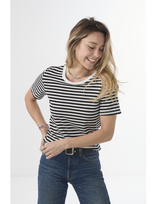 Corinne Tee Black Ivory