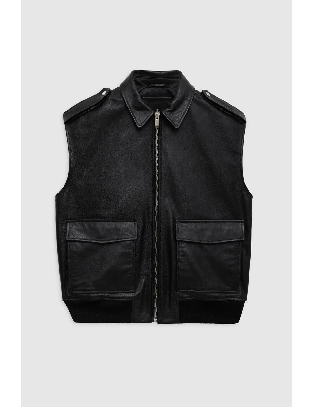 Veste Cuir SONNIE - Black