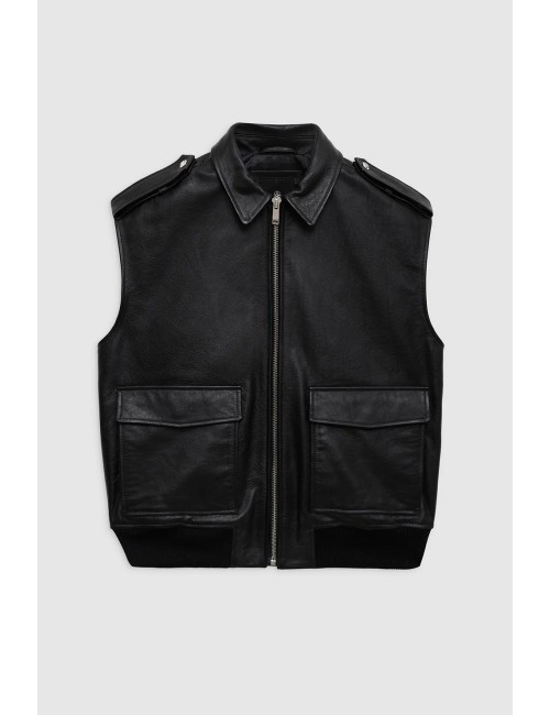 Veste Cuir SONNIE - Black