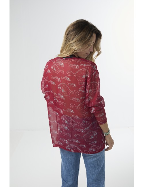 T-Shirt Mousseline KISS - Fish Tank