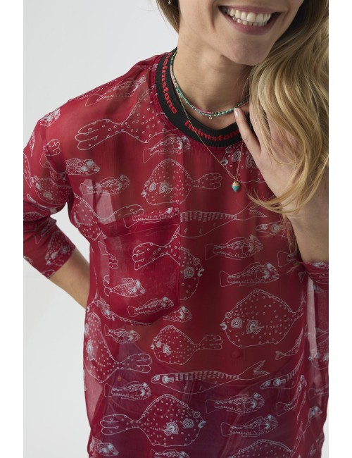T-Shirt Mousseline KISS - Fish Tank