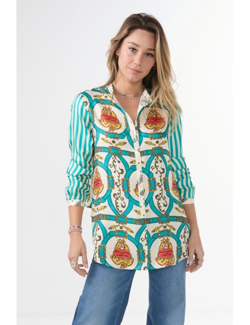 Chemise CLEMENTINE - Mix Bride Canard