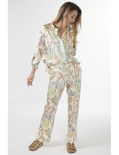 Pantalon LUCKY - Malibu Écru