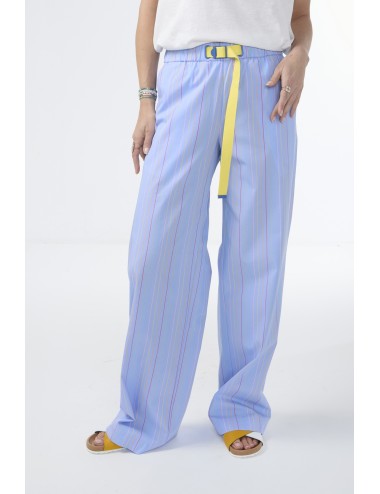 Relaxed Trouser With Canvas Belt