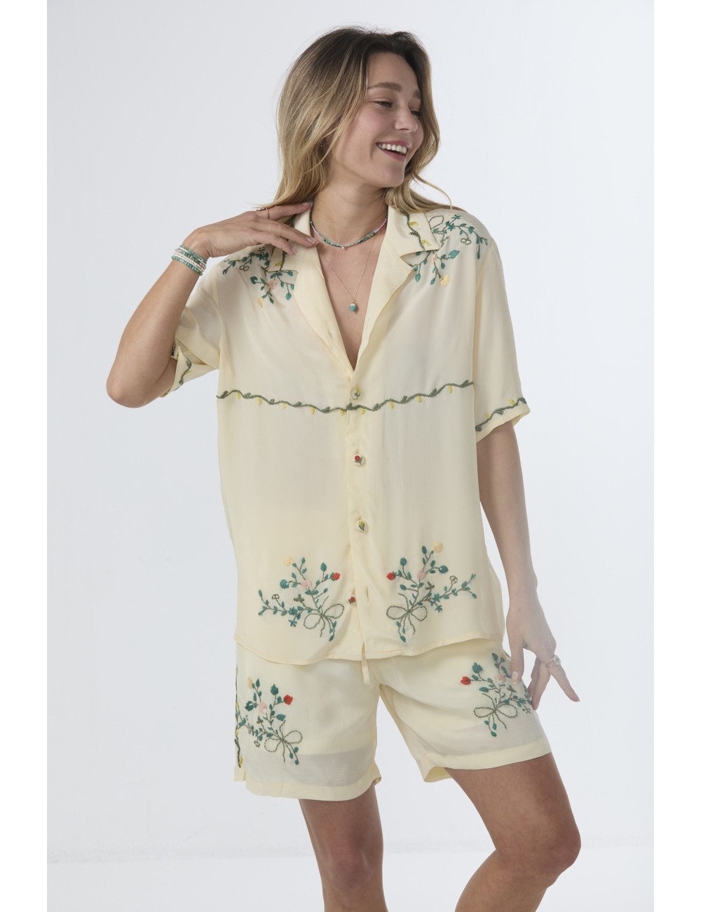 Chemise FLORETTE - Écru
