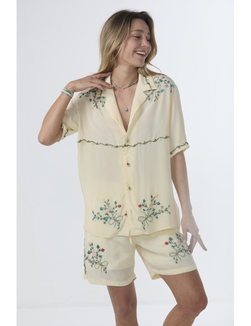 Chemise FLORETTE - Écru