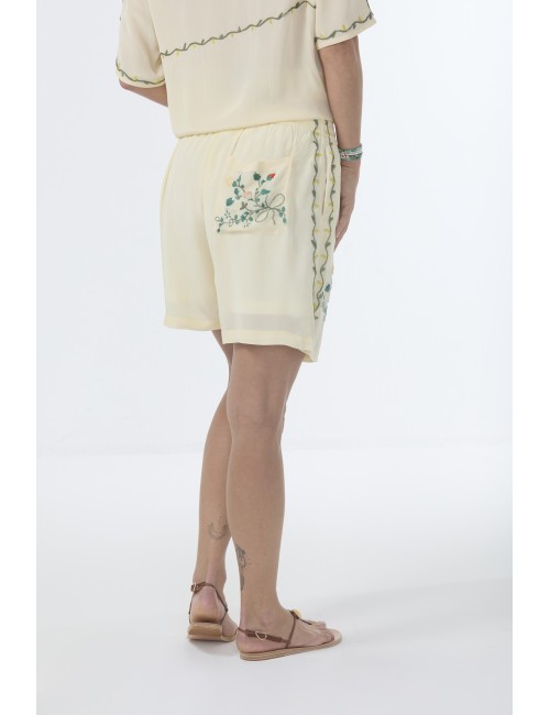 Short FLOBOXY - Écru