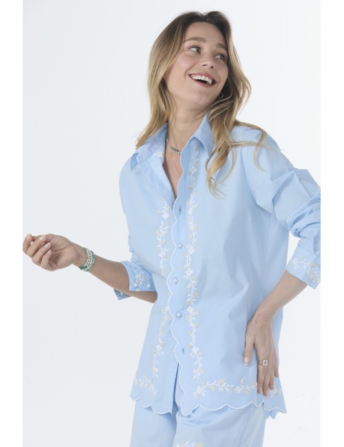 Chemise ALICE - Bleu