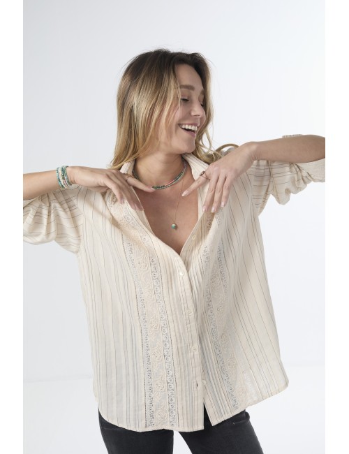Chemise ELBA - Beige