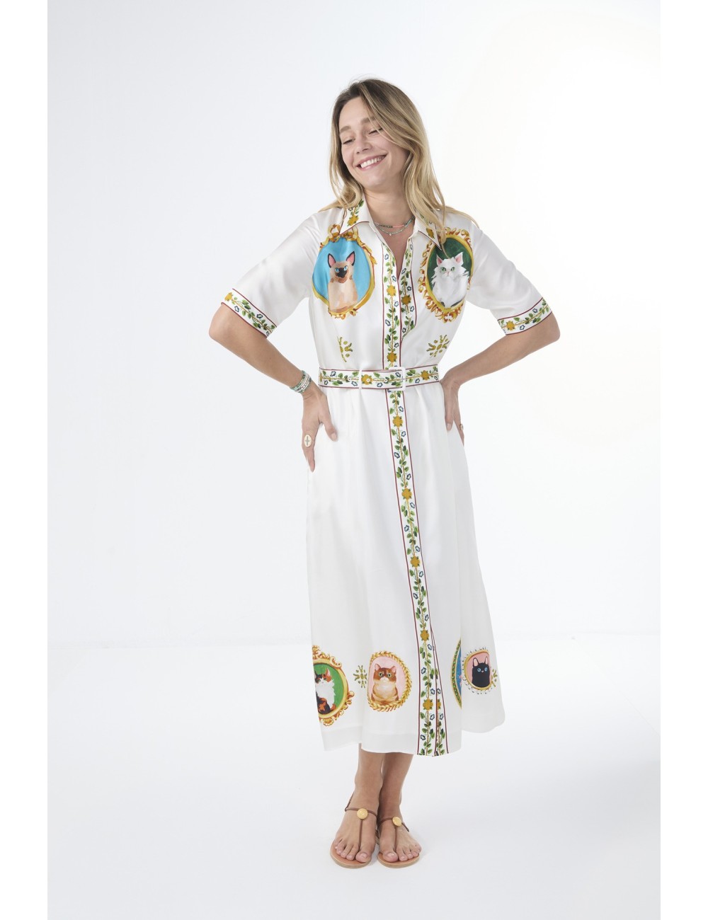 Robe MARY LOUISE - Blanc