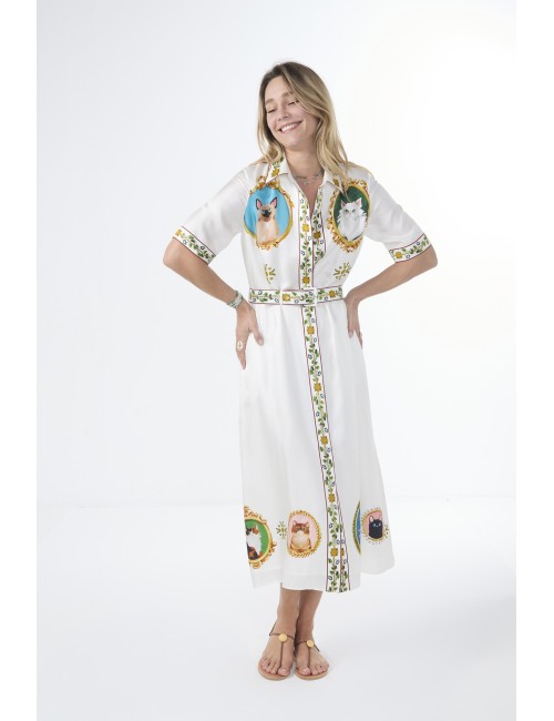Robe MARY LOUISE - Blanc
