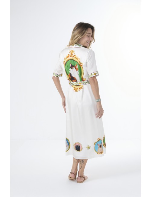 Robe MARY LOUISE - Blanc