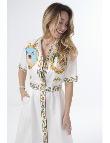 Robe MARY LOUISE - Blanc