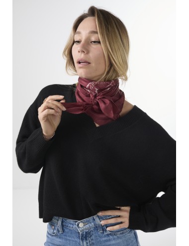The SINNERS SCARF - Bordeaux