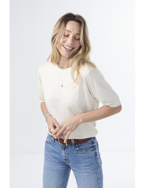Pull BASTIEN - Écru