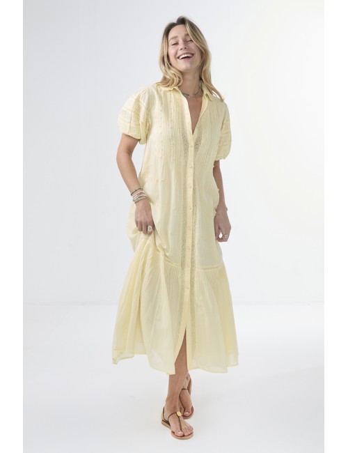 Robe ROYALE - Jaune