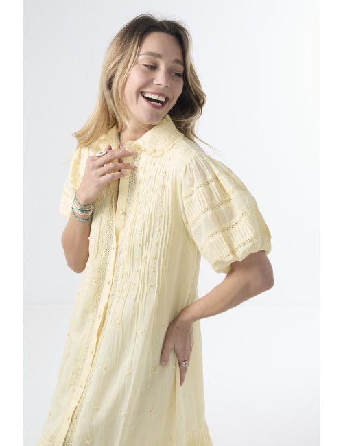 Robe ROYALE - Jaune