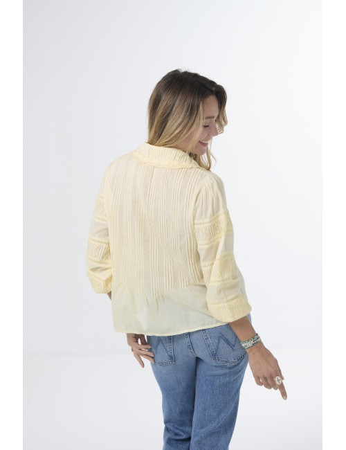 Chemise ROYAN - Jaune